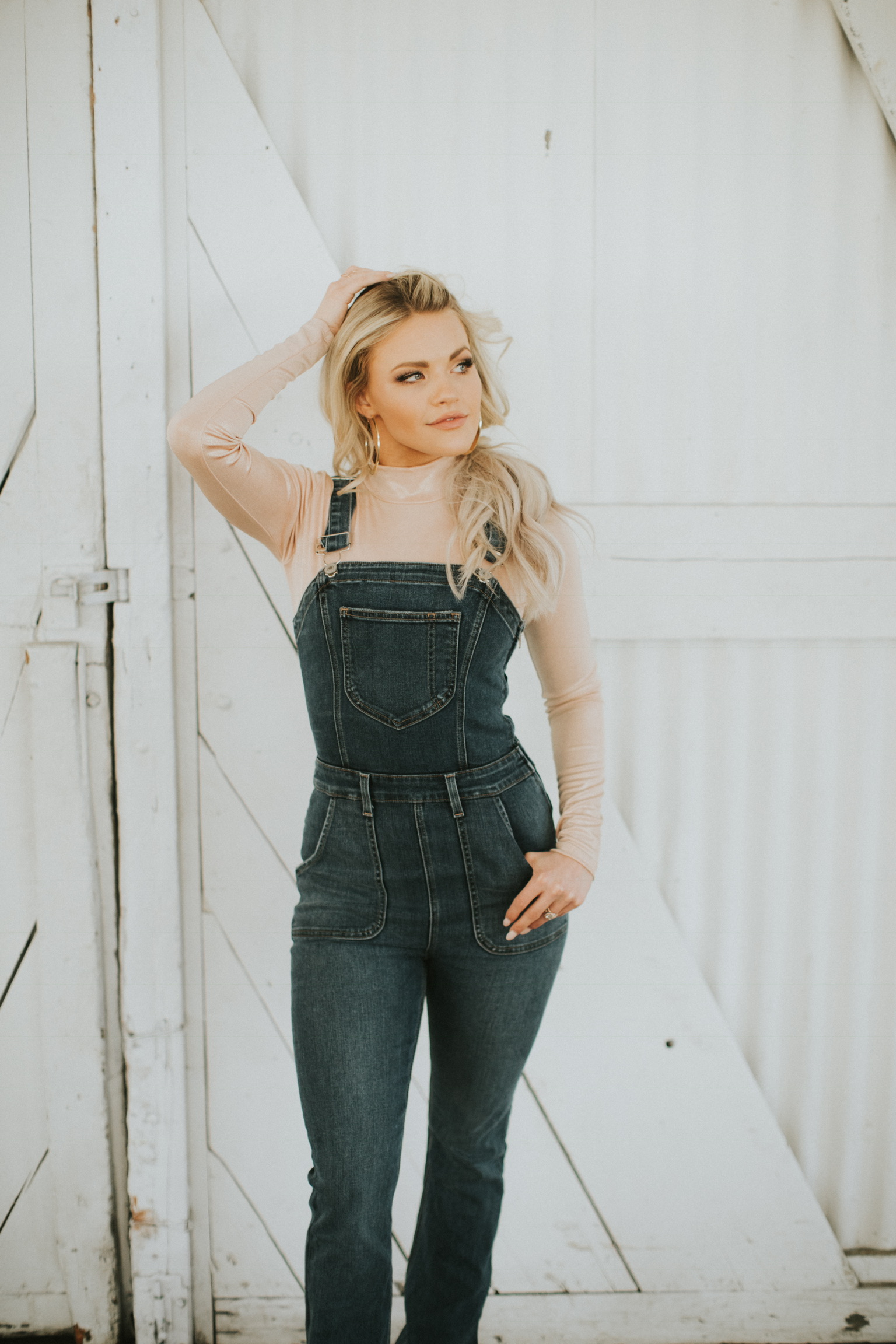 Cute on sale overalls outfit