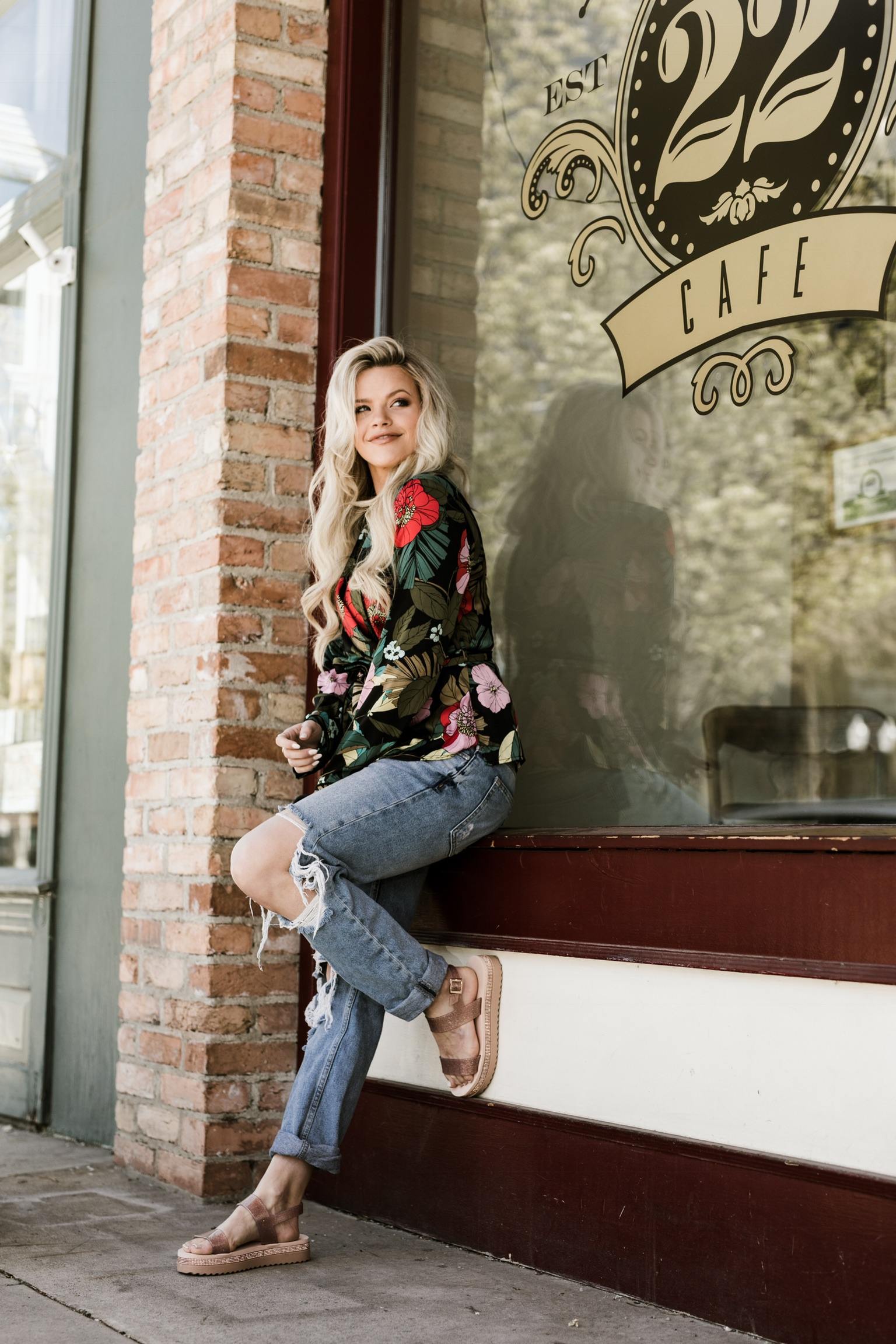 Shop the Look How to Style Platform Sandals Witney Carson