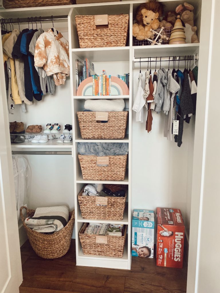 Nursery Closet Organization. — Girl on the Hudson